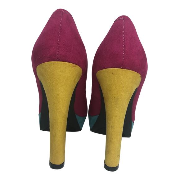 G by Guess Multicolored Platform Pumps - Size 7 - Women - Picture 9 of 13